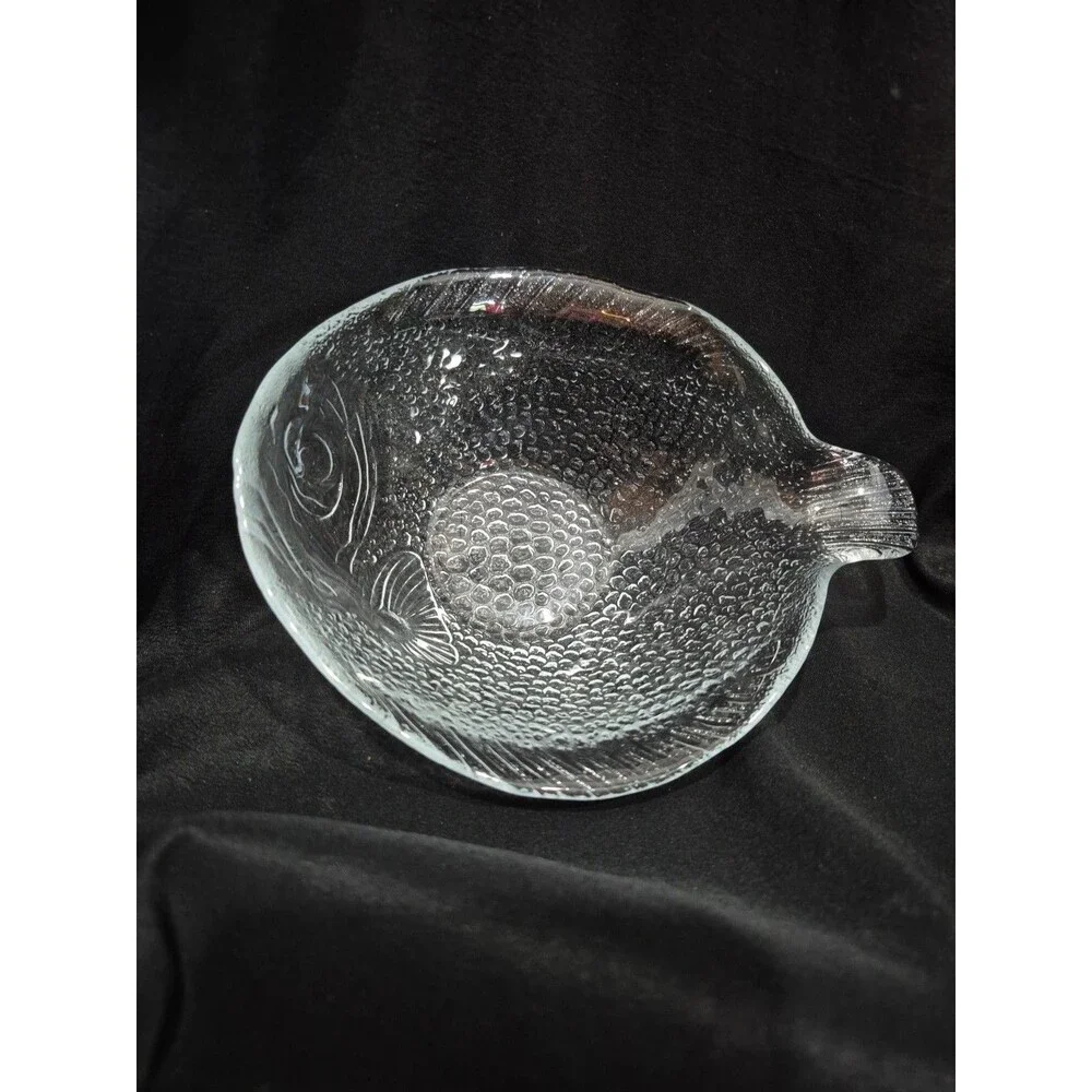 Nautical Arcoroc Poisson Fish Salad Soup Dip Nut Bowl Made in France 7